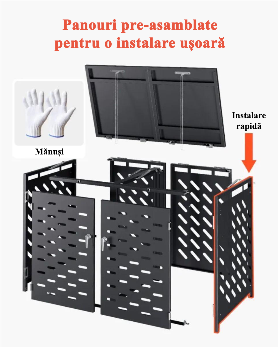 Mască pubele - imagine 5